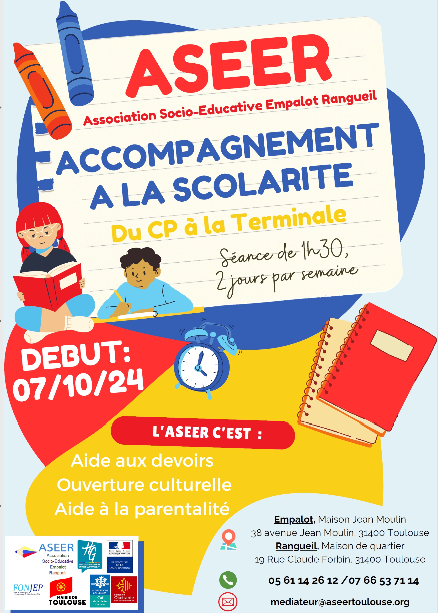 Accompagnement à la scolarité