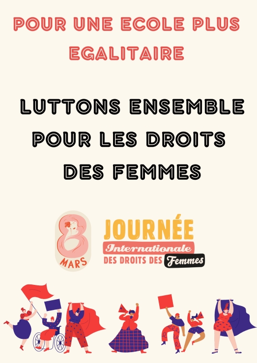 Journée internationale des droits des femmes 8 mars 2025